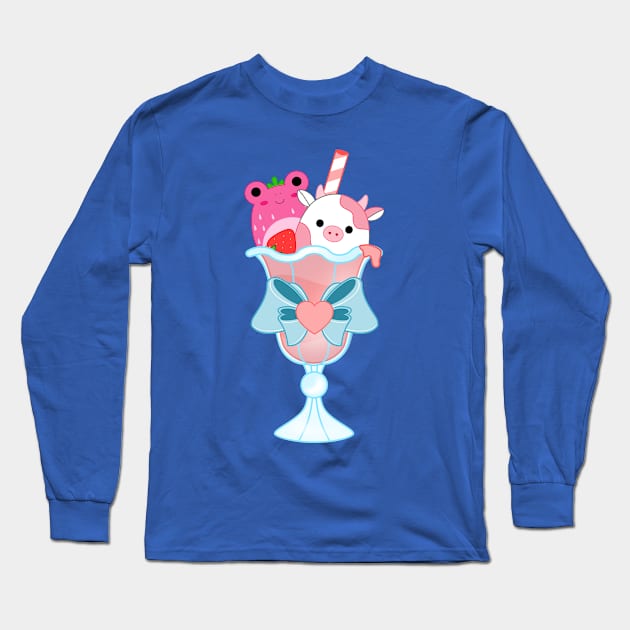 Milkshake Long Sleeve T-Shirt by BeanieBabe